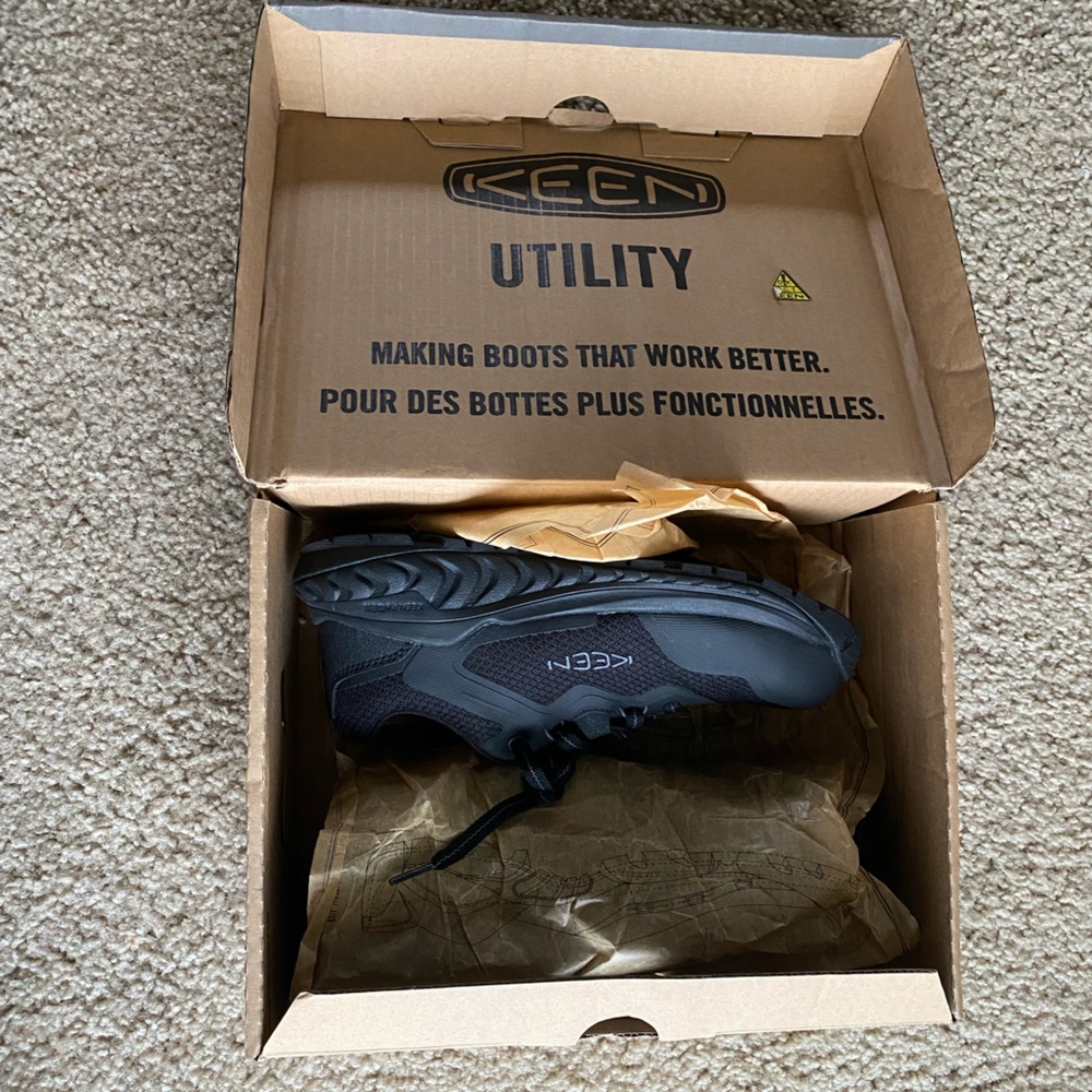 NWT KEEN Utility Tempe Shoes Compression-Resisting Midsole size 8